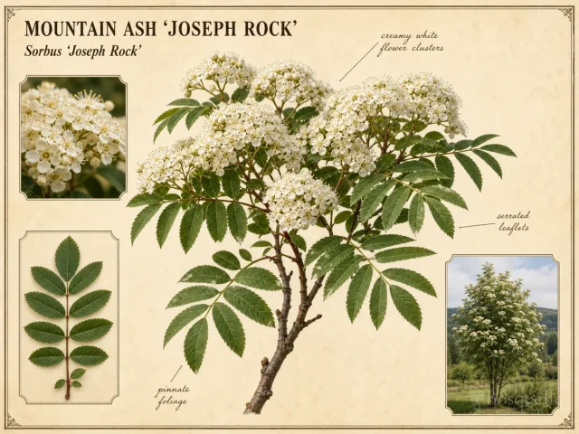 Mountain Ash ‘Joseph Rock’ (Sorbus ‘Joseph Rock’)
