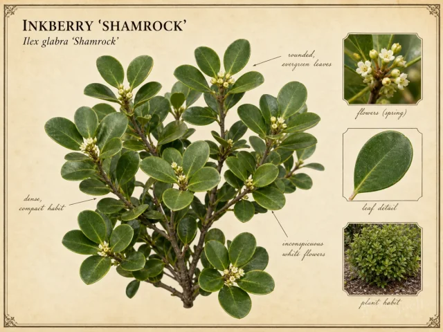 Inkberry 'Shamrock'