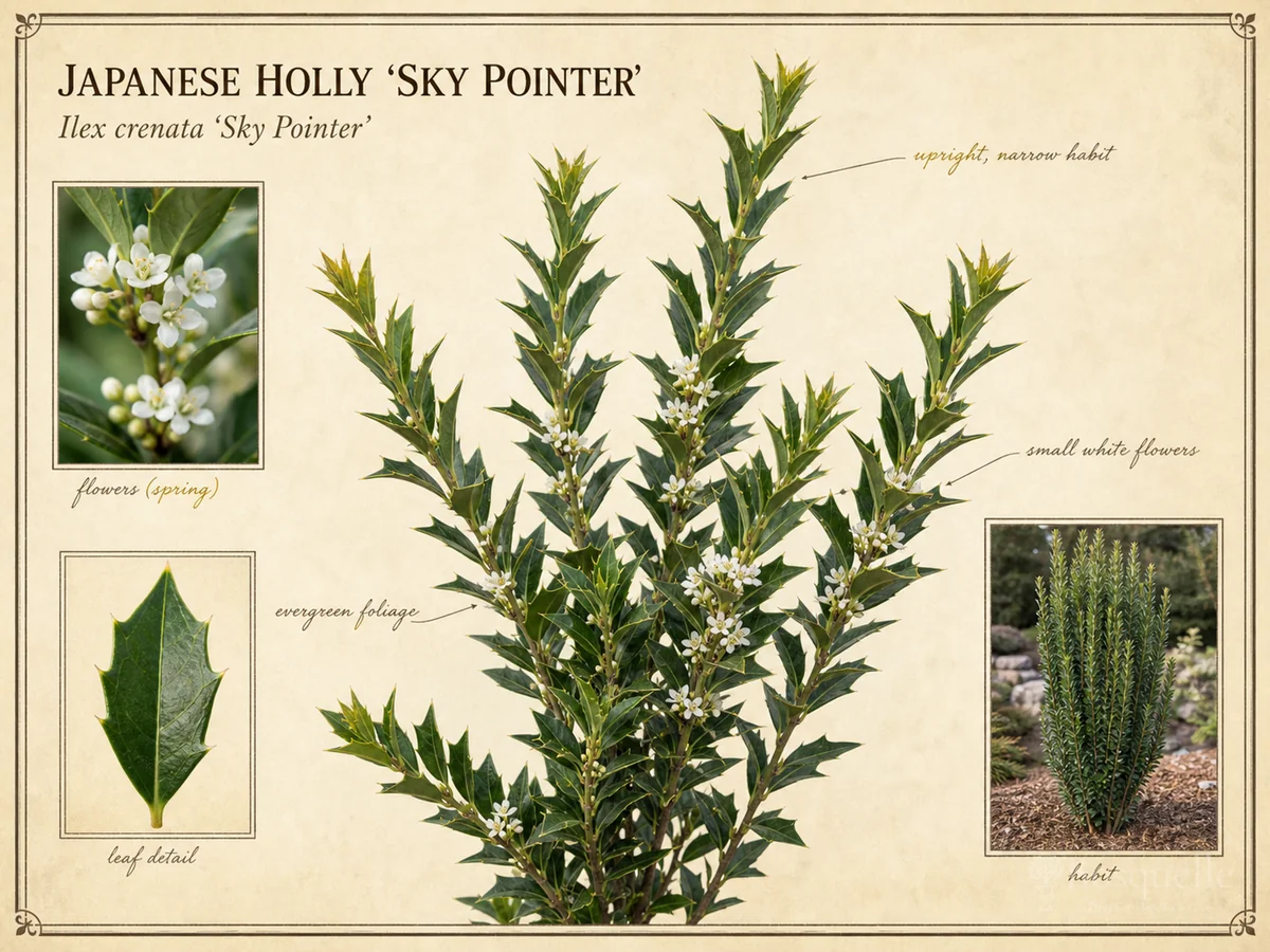 Japanese Holly 'Sky Pointer'