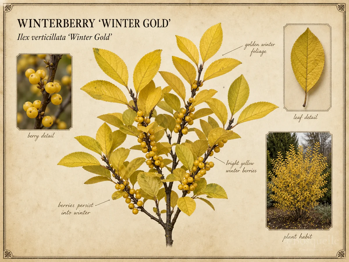 Winterberry 'Winter Gold'