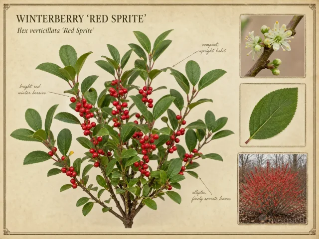 Winterberry 'Red Sprite'