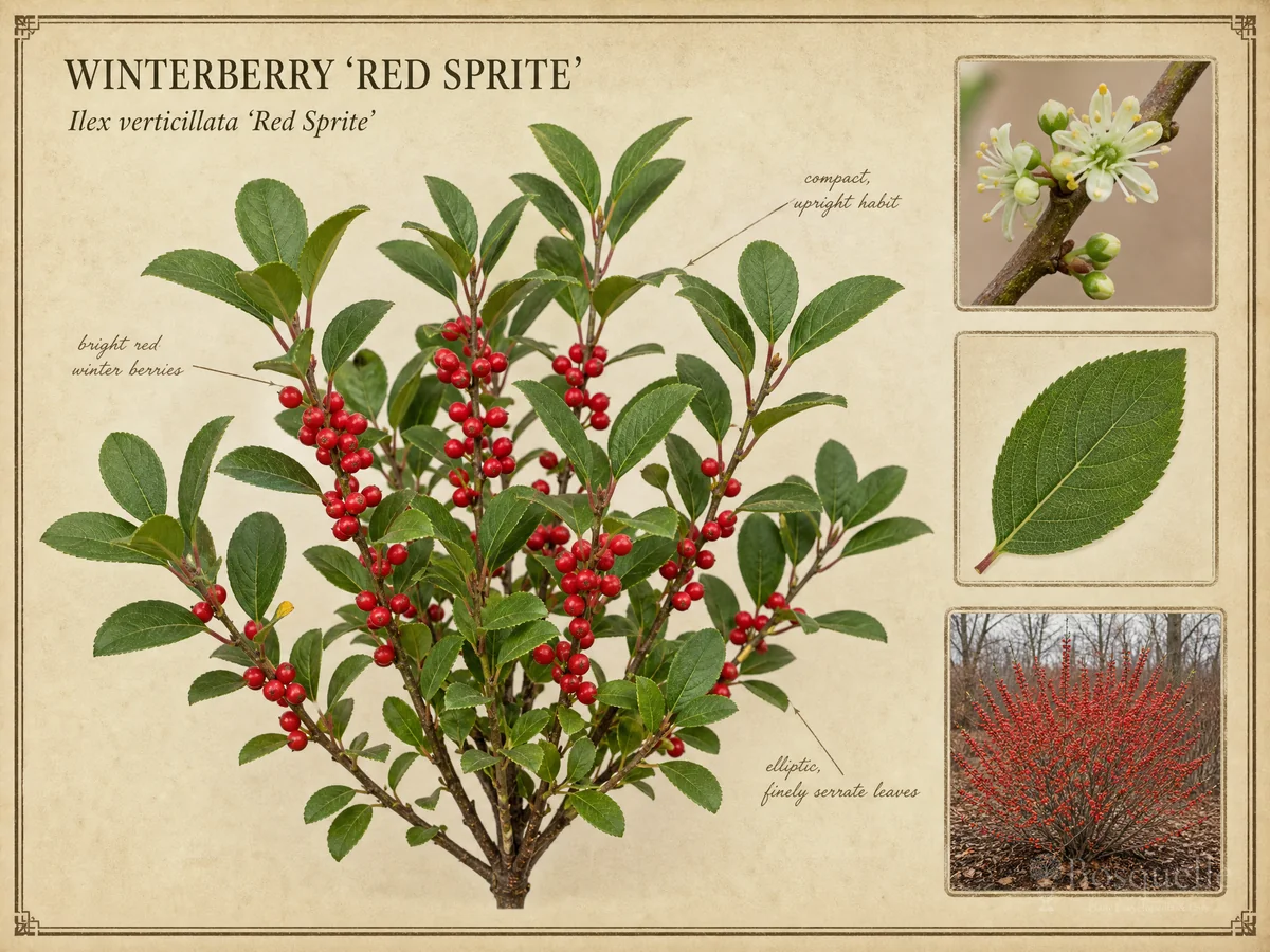 Winterberry 'Red Sprite'
