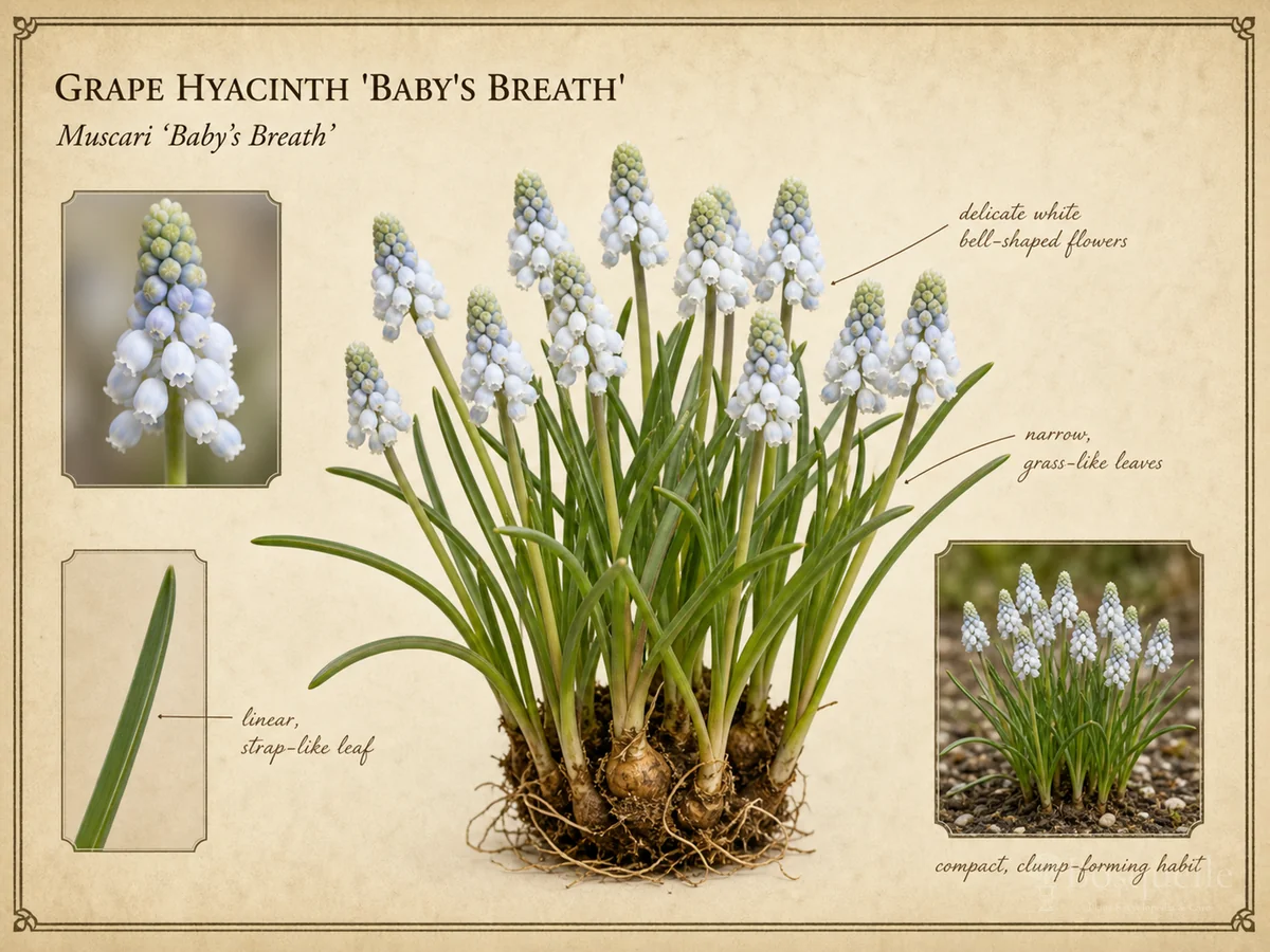 Grape Hyacinth ‘Baby’s Breath’ (Muscari ‘Baby’s Breath’)
