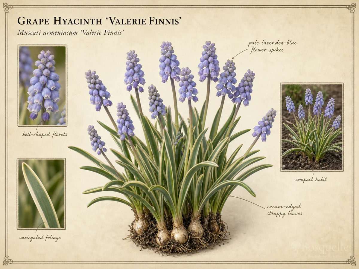 Grape Hyacinth 'Valerie Finnis'