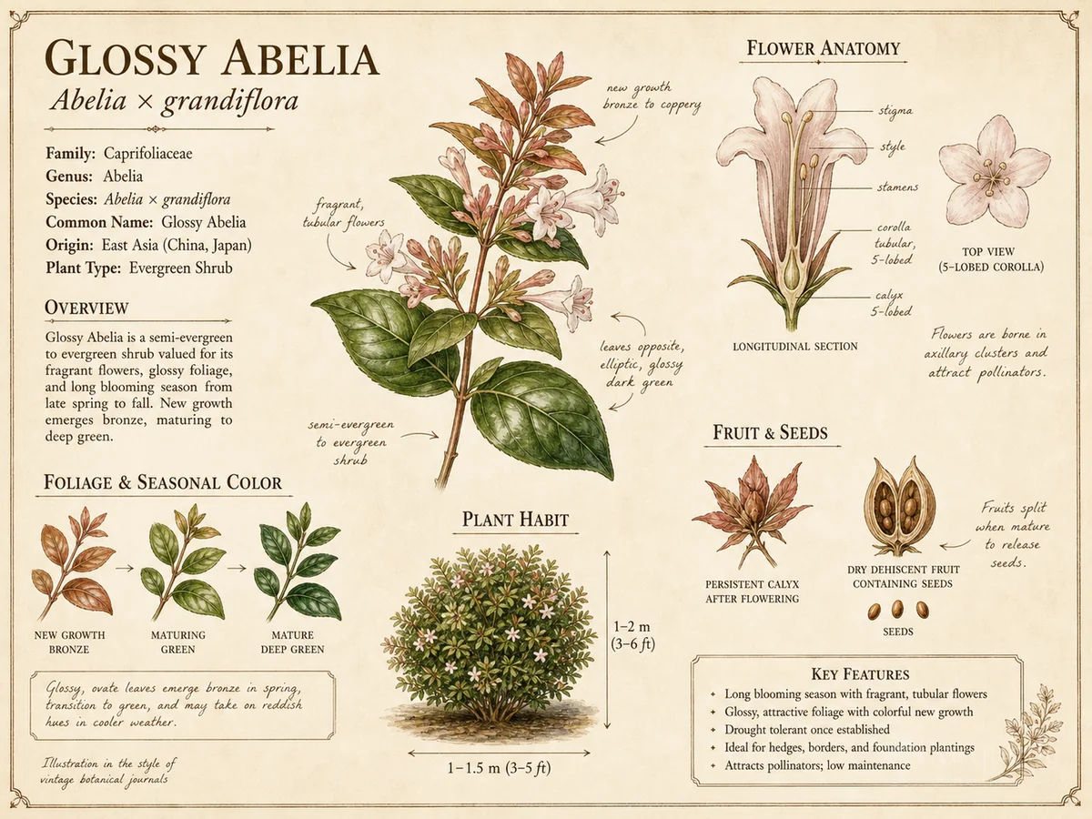Glossy Abelia (Abelia × grandiflora)