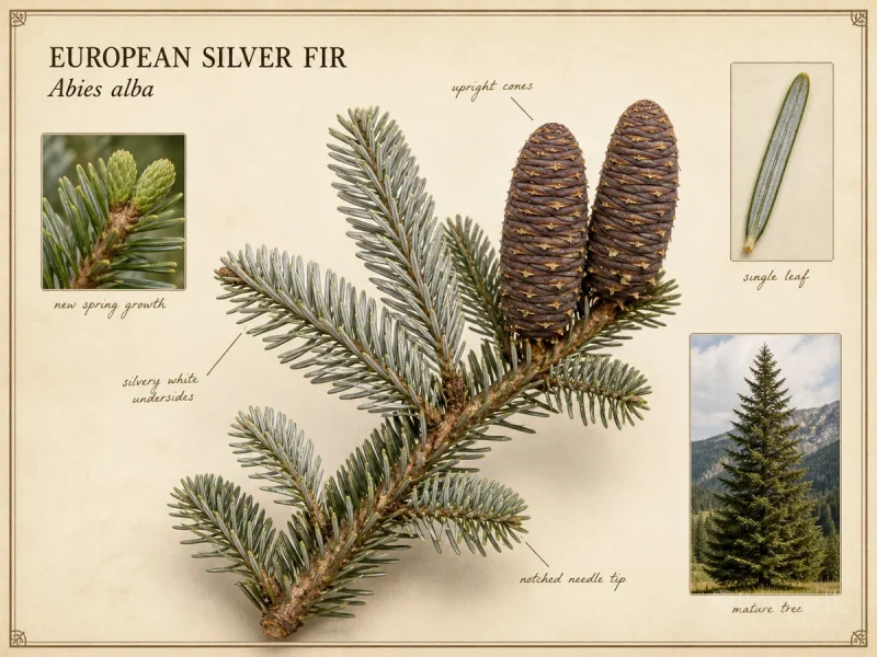 European Silver Fir (Abies alba)