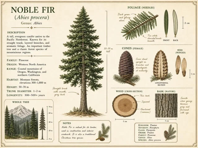 Noble Fir (Abies procera)