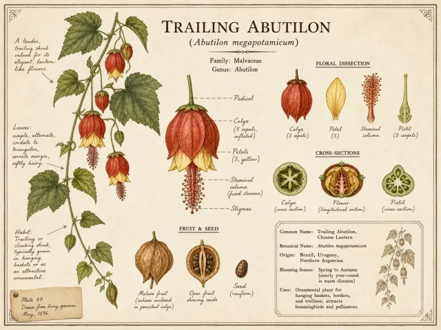 Trailing Abutilon (Abutilon megapotamicum)