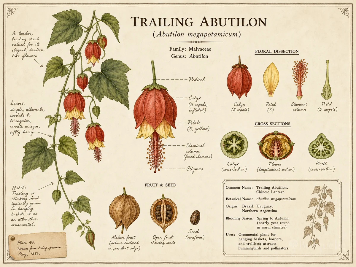 Trailing Abutilon
