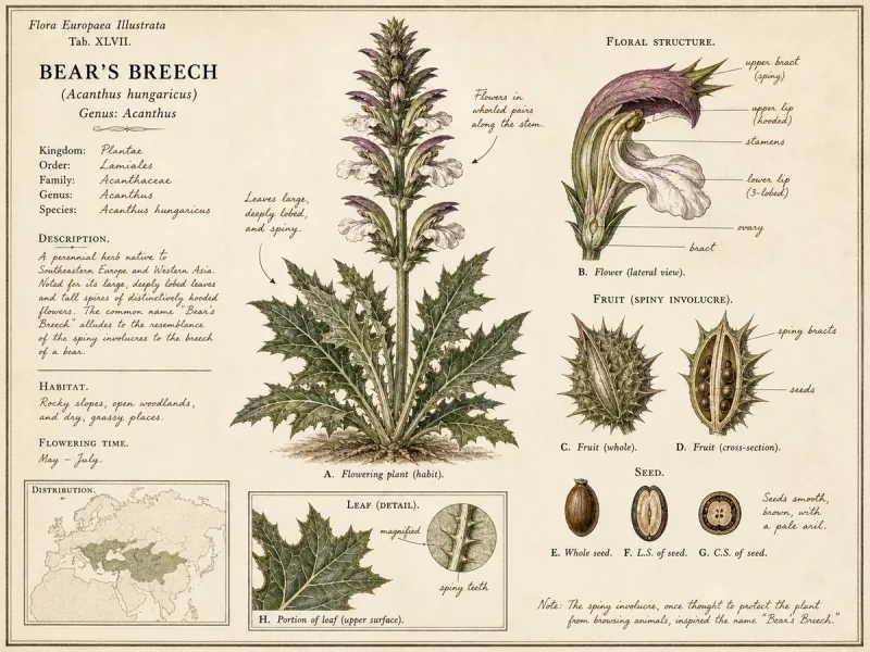 Bear’s Breech (Acanthus hungaricus)