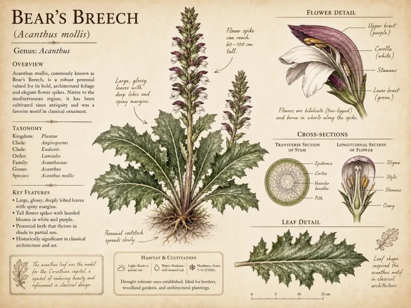 Bear’s Breech (Acanthus mollis)