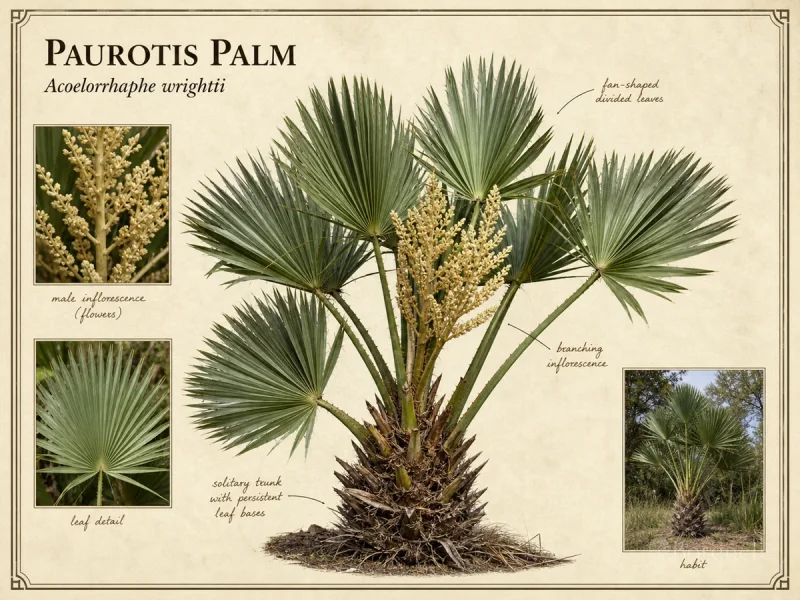Paurotis Palm — Plant it in moist ground, no deeper than the root…