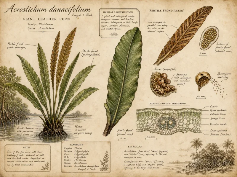 Giant Leather Fern