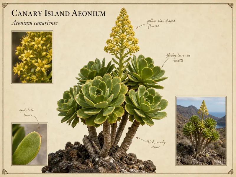 Canary Island Aeonium