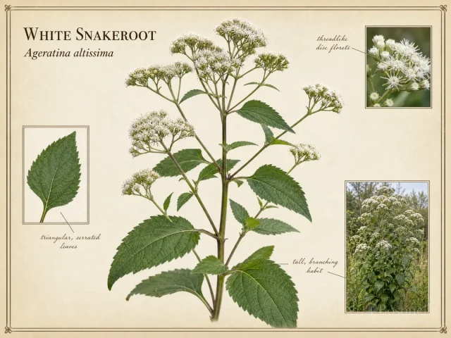 White Snakeroot (Ageratina altissima)