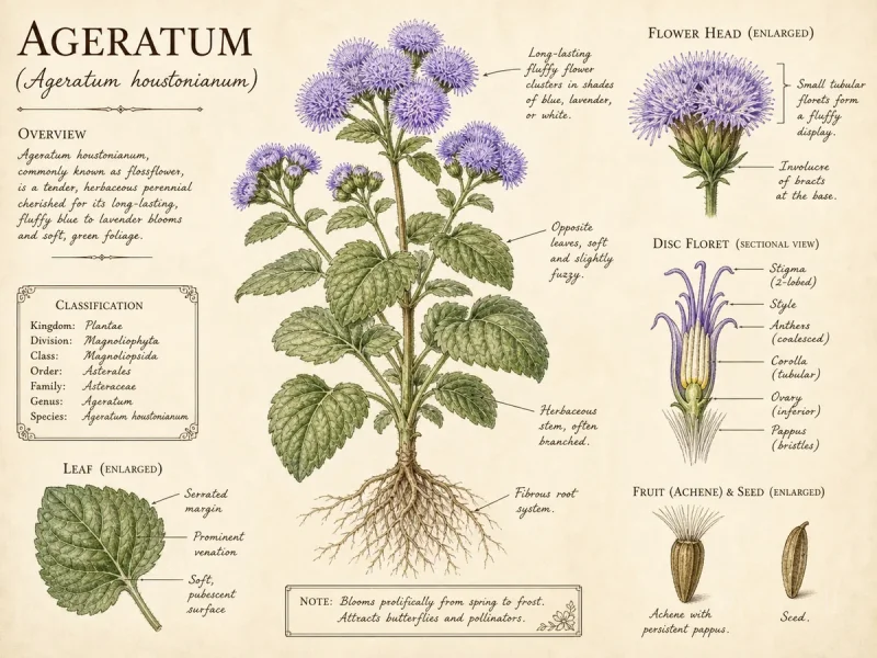 Ageratum (Ageratum houstonianum)