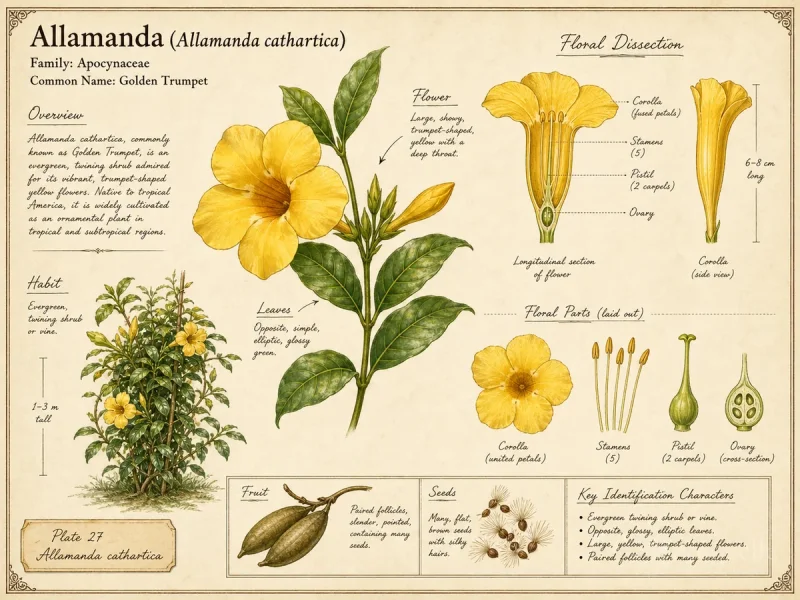 Allamanda (Allamanda cathartica)