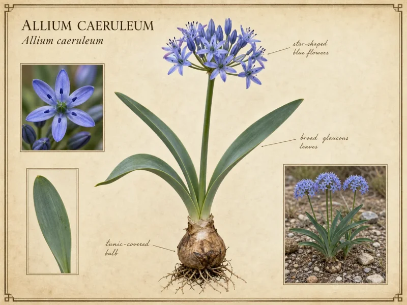 Allium Caeruleum