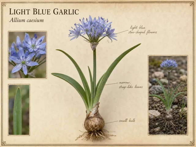 Light Blue Garlic