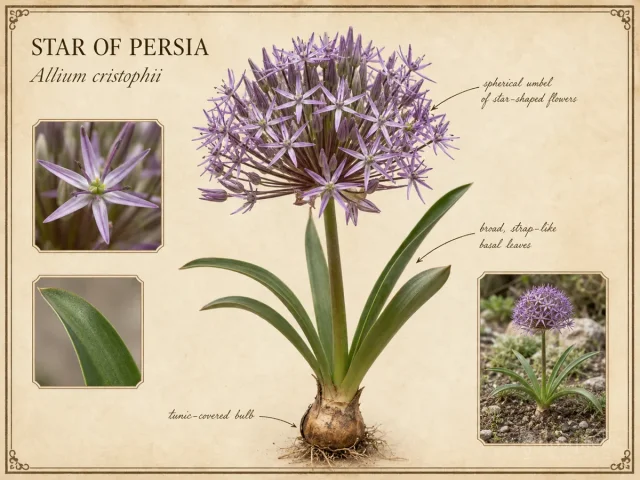 Star of Persia — How to pot an ornamental allium