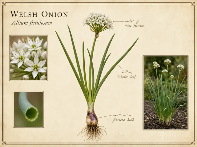 Welsh Onion (Allium fistulosum)
