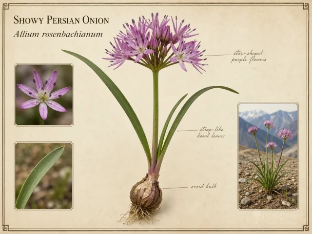 Showy Persian Onion