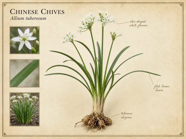 Chinese Chives (Allium tuberosum)