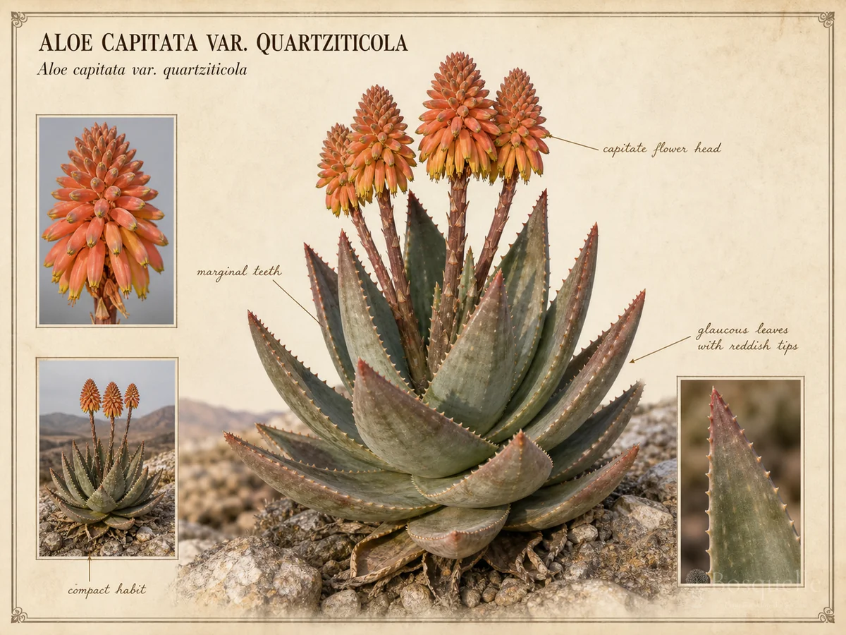 Aloe capitata var. quartziticola