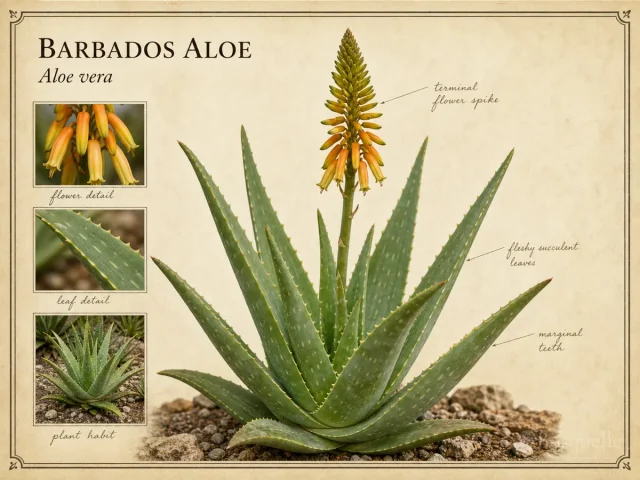 Barbados Aloe (Aloe vera)
