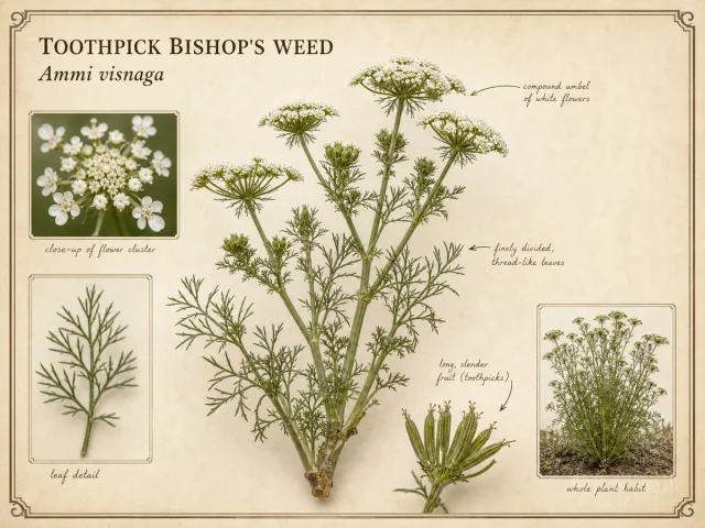 Toothpick Bishop’s Weed (Ammi visnaga)