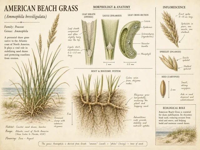 American Beach Grass (Ammophila breviligulata)