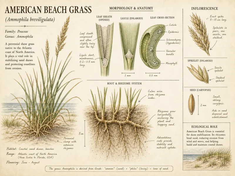 American Beach Grass (Ammophila breviligulata)