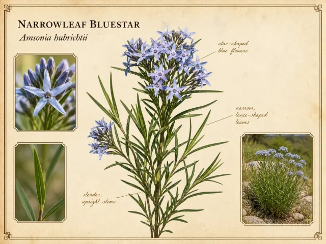 Narrowleaf Bluestar