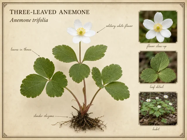Three-Leaved Anemone