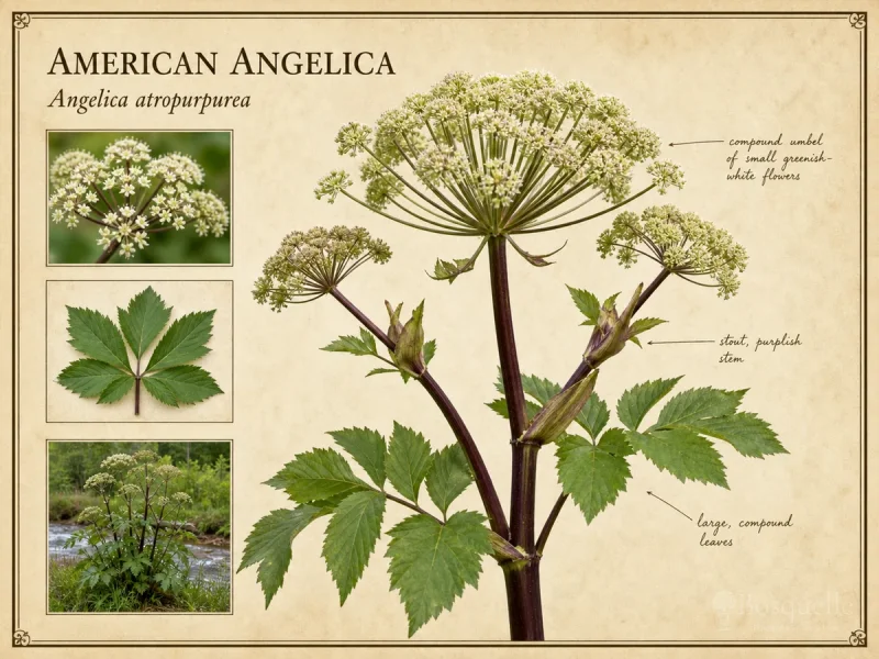 American Angelica (Angelica atropurpurea)