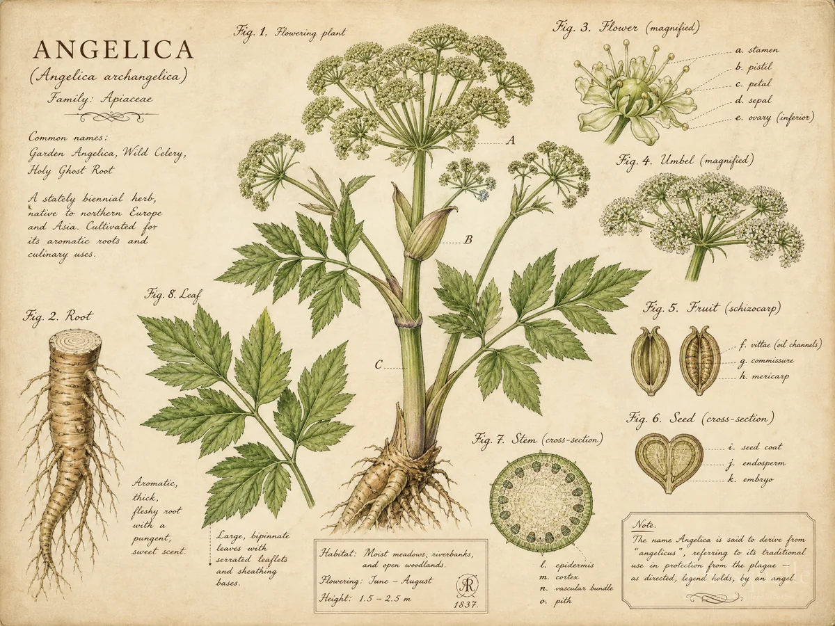 Angelica (Angelica archangelica)