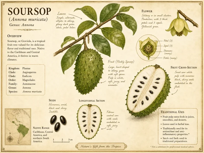 Soursop (Annona muricata)