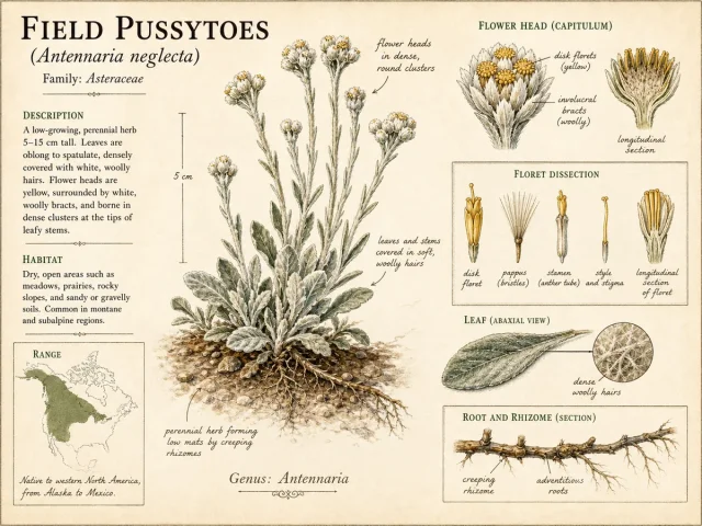 Field Pussytoes — Full sun, lean soil, and drainage after rain