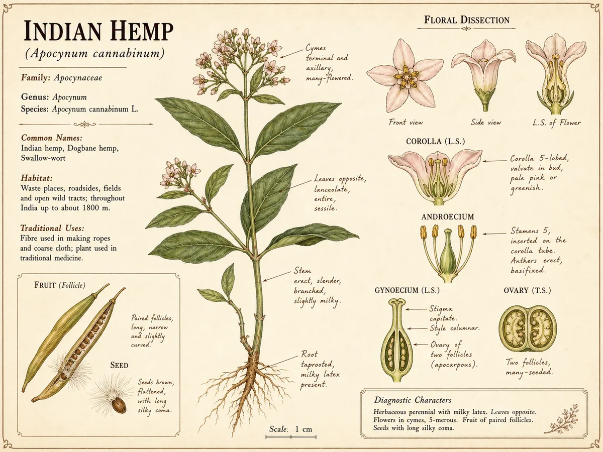 Indian Hemp (Apocynum cannabinum)
