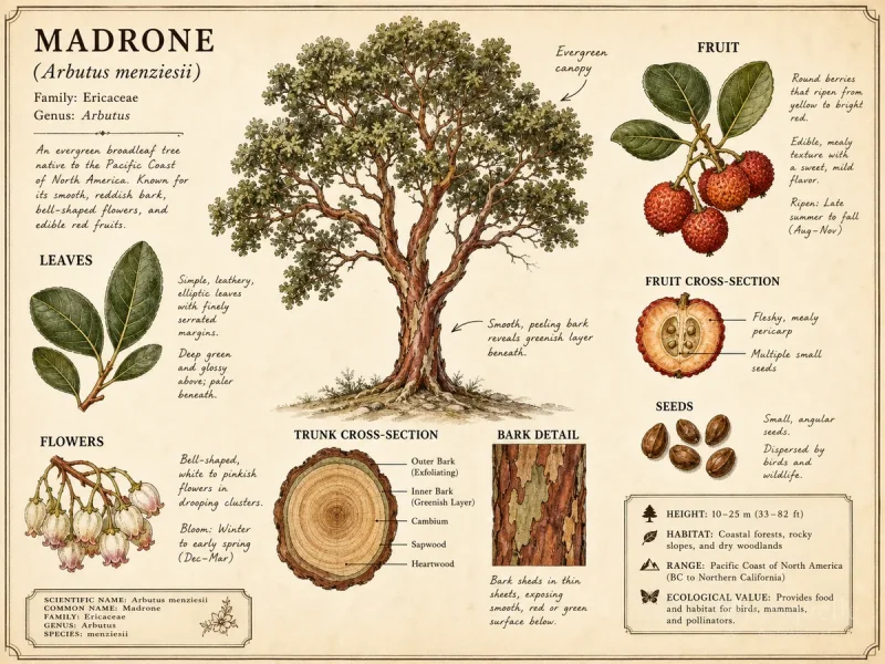 Madrone (Arbutus menziesii)