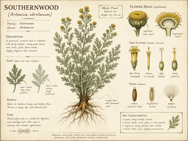 Southernwood (Artemisia abrotanum)