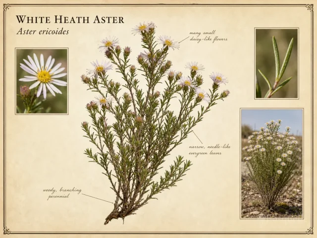 White Heath Aster