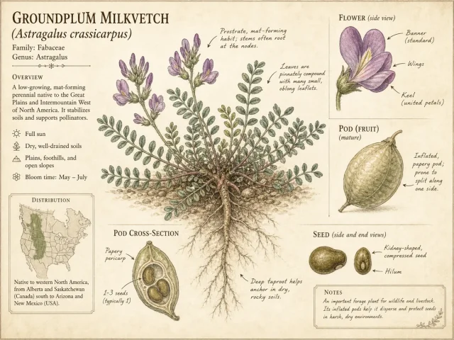 Groundplum Milkvetch