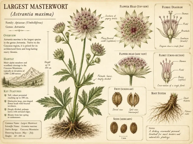 Largest Masterwort
