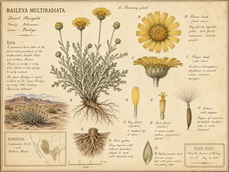 Desert Marigold — Give it full sun, soil that drains, and little ex…