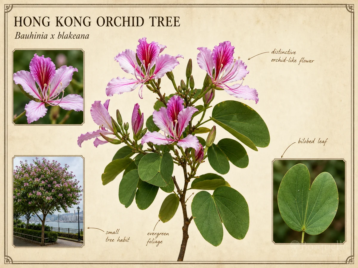 Hong Kong Orchid Tree (Bauhinia x blakeana)