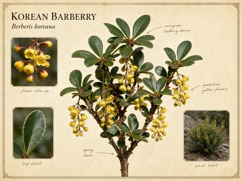 Korean Barberry — Water until it is established, then soak in dry s…