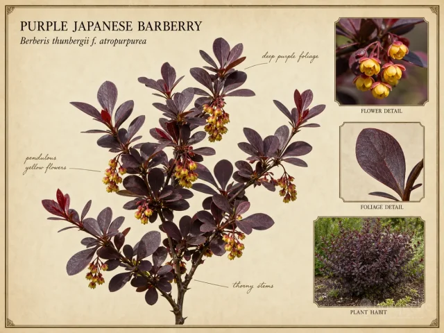 Purple Japanese Barberry