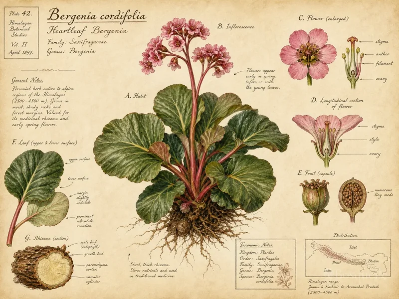 Heartleaf Bergenia