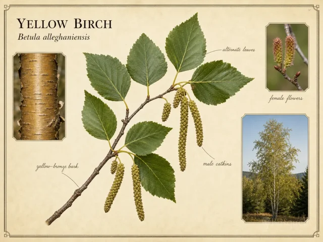 Yellow Birch (Betula alleghaniensis)